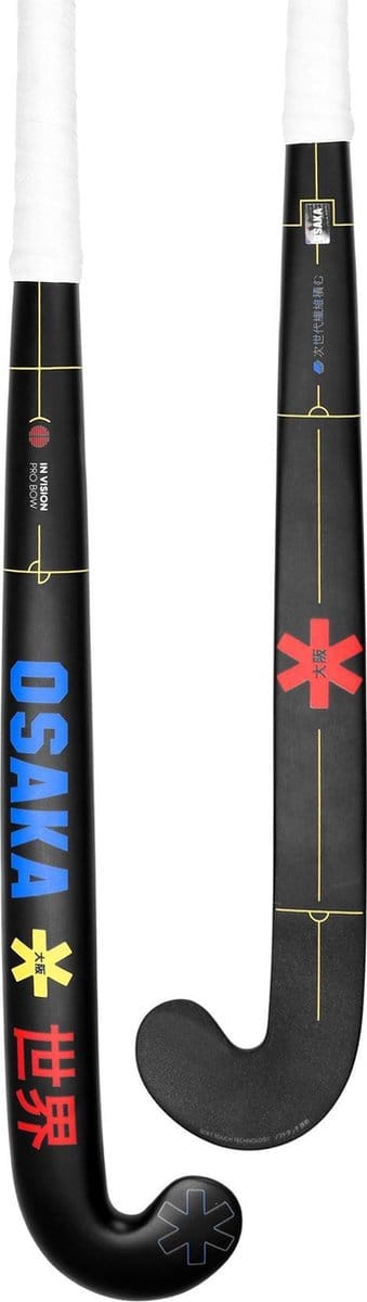 Osaka Hockeystick - zwart/blauw/rood/geel