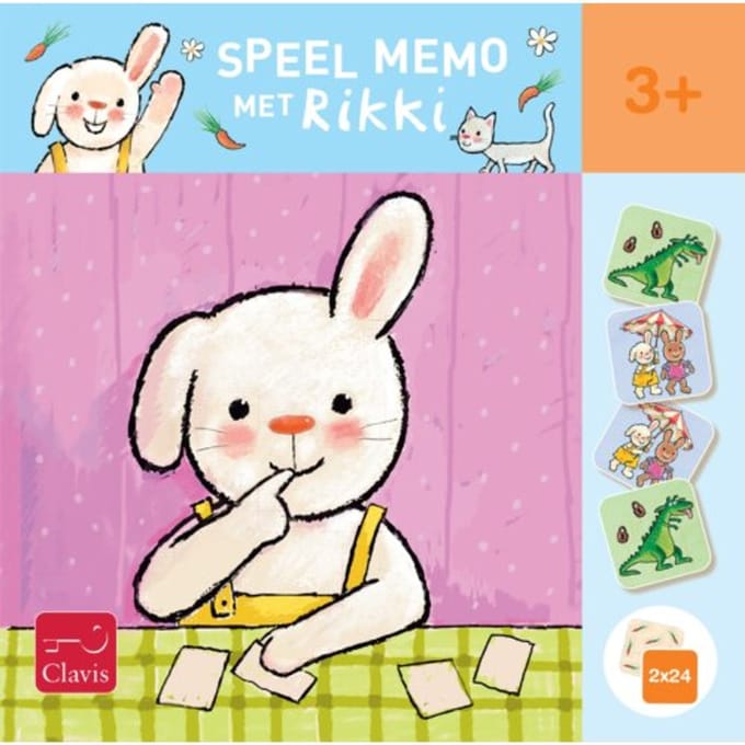 Clavis Speel Memo met Rikki (U) EUROKNALLER
