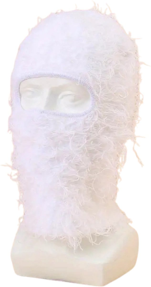 Nivard Winter Masker - Balaclava - Ski Mask - Ski Masker - Bivakmuts - Full Face Mask - Wit