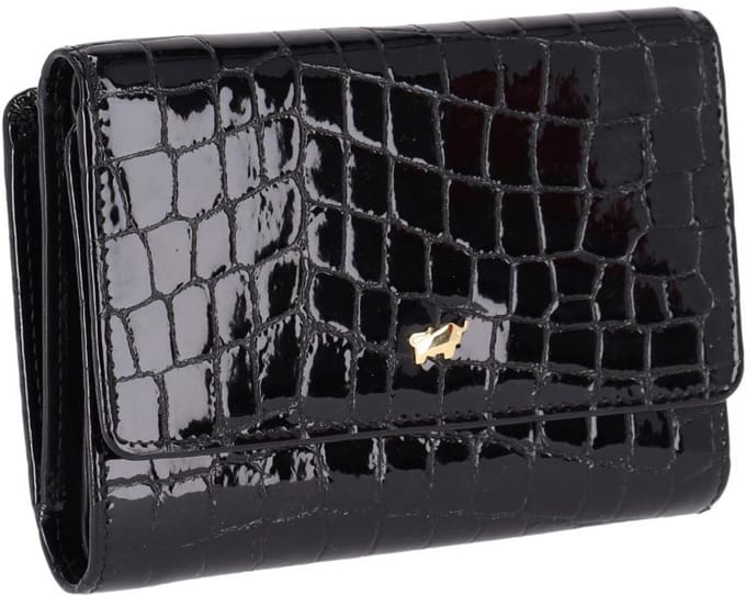 Braun Buffel Verona Portemonnee Dames - Ritsportemonnee - Leer - Zwart