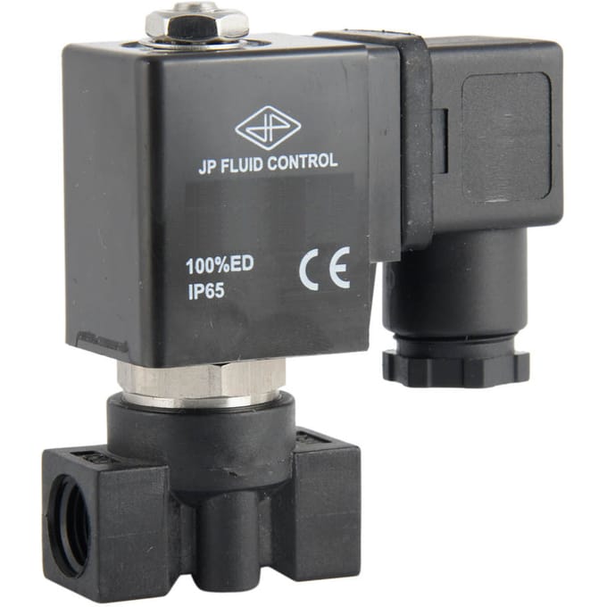 Magneetventiel ST-DA 1/4'' nylon EPDM 0-8bar 24V DC