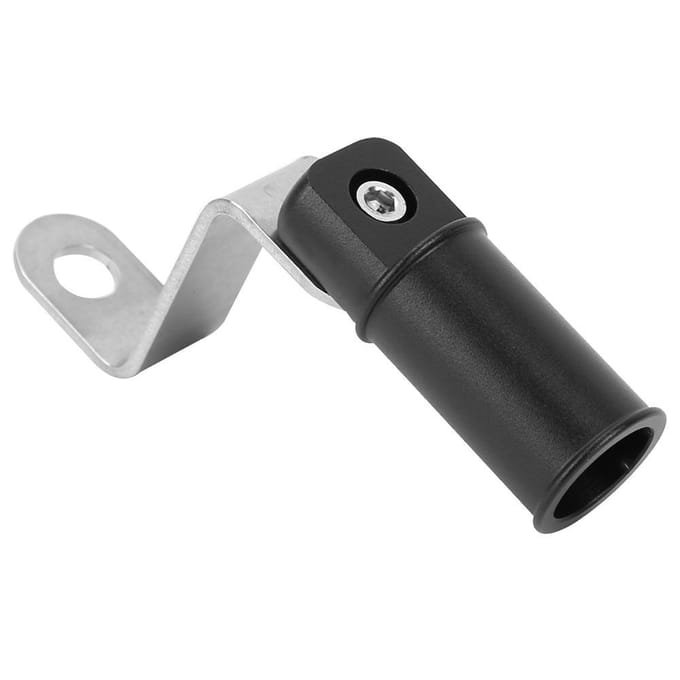 Motorfiets Beugel Adapter Stuur Achteruitkijk Aluminium Spiegel Vaste Houder gray