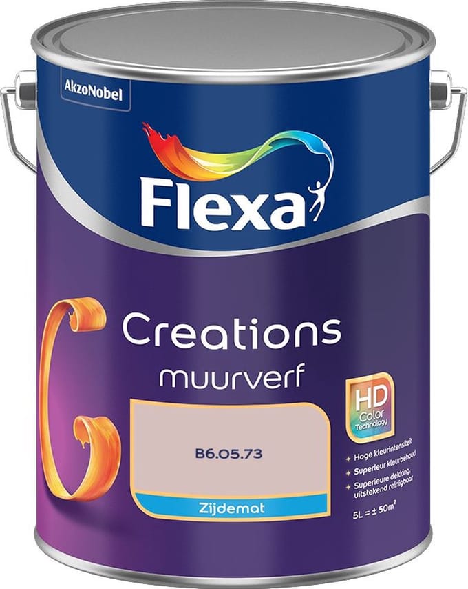Flexa - Creations Muurverf Zijdemat - B6.05.73 - Mengverf - 5 L