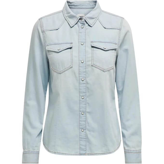 ONLY - ONLALEXA L/S DNM SHIRT ANA NOOS - Dames - Blouses