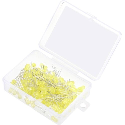 TRU COMPONENTS Bedrade LED Geel Rond 5 mm 420 mcd 30 ° 20 mA 1.8 V, 2.4 V