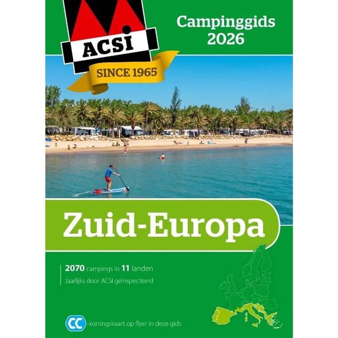 Acsi Campinggids Zuid-Europa / 2026 - Acsi Campinggids - ACSI