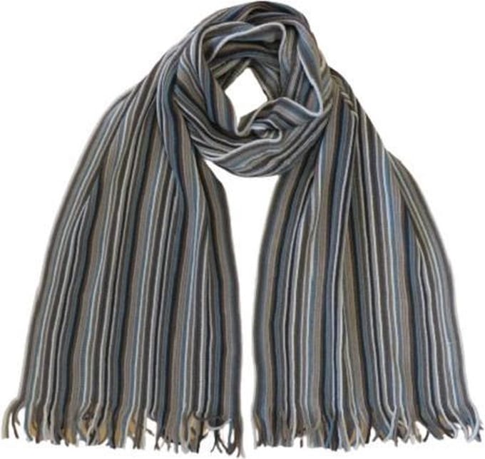 Sjaal winter gestreept - 25x180 cm