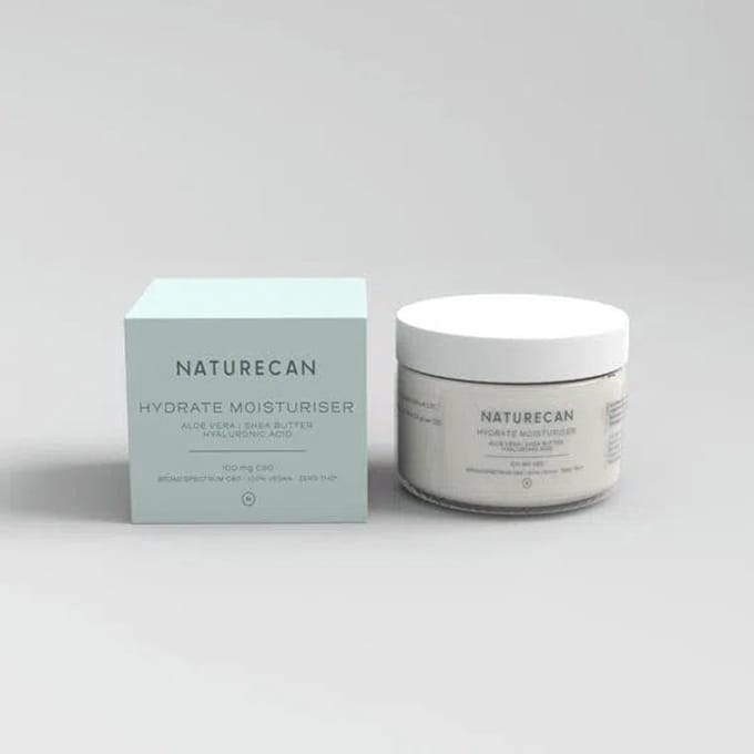 Naturecan CBD Hydraterende Crème - 50 ml - Breedspectrum CBD - THC-vrij