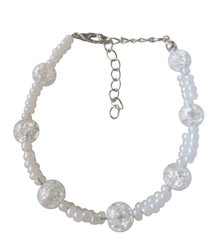 iris bergkristal armband