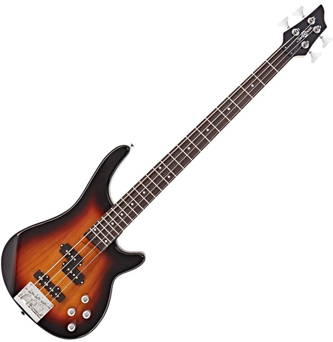 Chicago Basgitaar van Gear4music, Sunburst