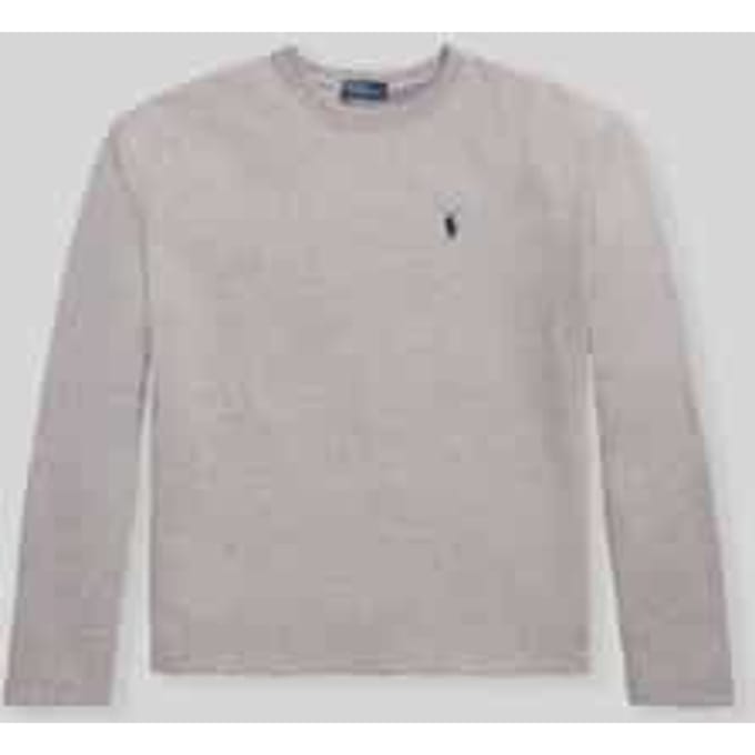 relaxed fit shirts met lange mouwen van puur katoen