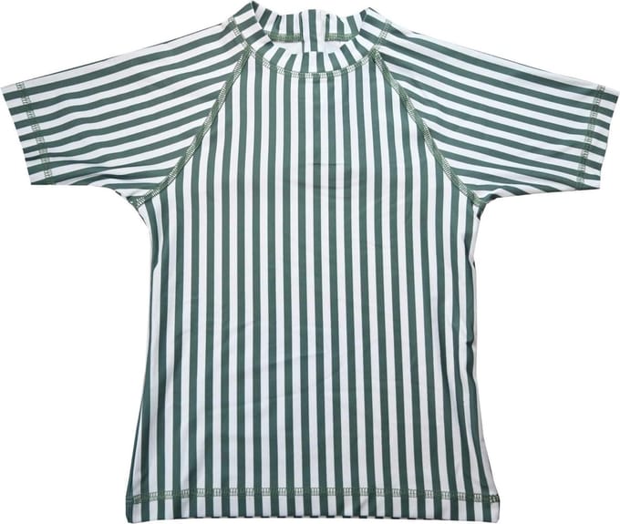 Slipstop UV Shirt – Greenbay stripe - 3-6 mnd