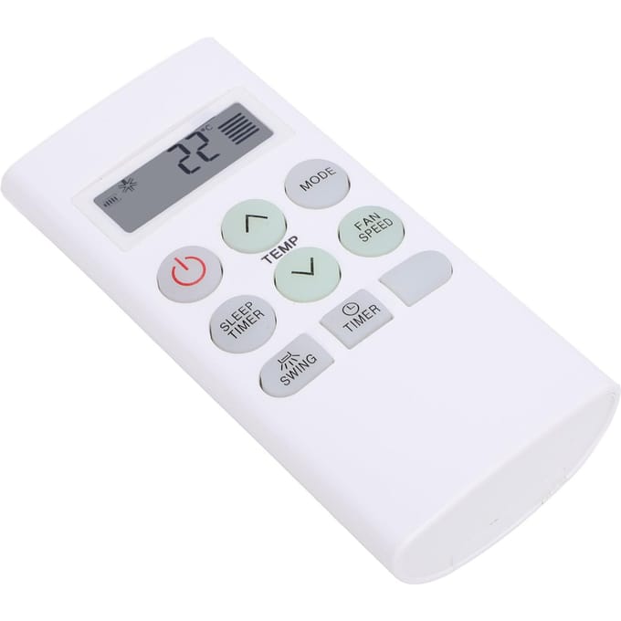 Vervangende Airconditioner Afstandsbediening voor Airconditioner AKB73756204 AKB73756203 white