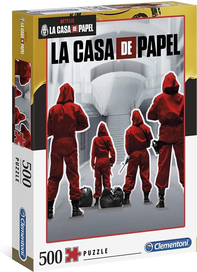 Clementoni La Casa De Papel - 500 stukjes.