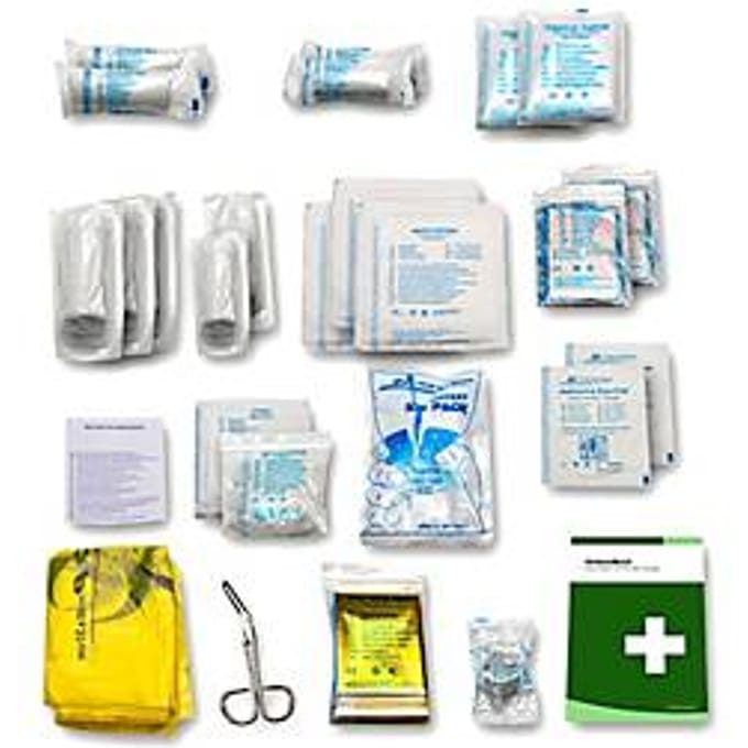 Eerste hulp navulset MedX5, 61 stuks, met inhoud volgens DIN 13157
