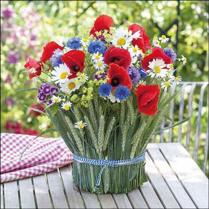 Lunch Servetten - Summer Bouquet