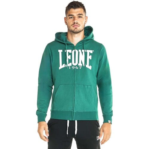 Capuchon sweaters Leone 1947 Man Fleece Hoody Zipped