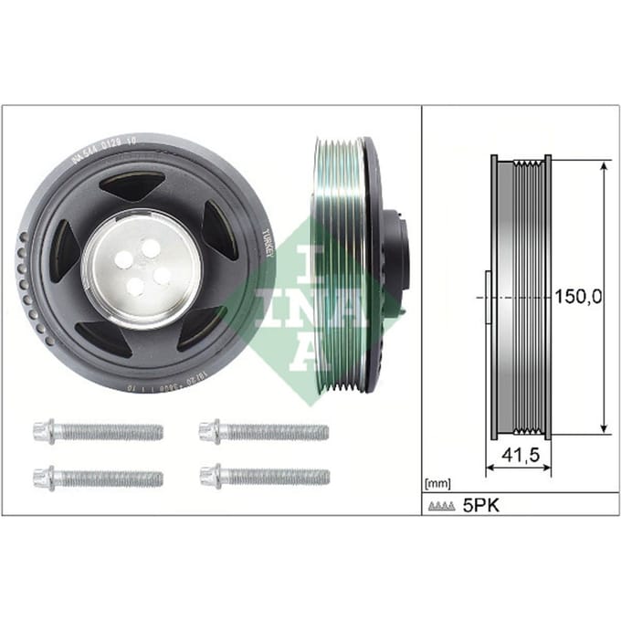 Schaeffler Ina Riemschijvenset, krukas INA 544 0129 20