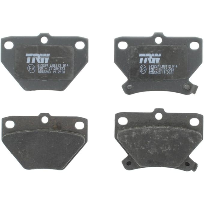 Remblokset TRW GDB3243, achter