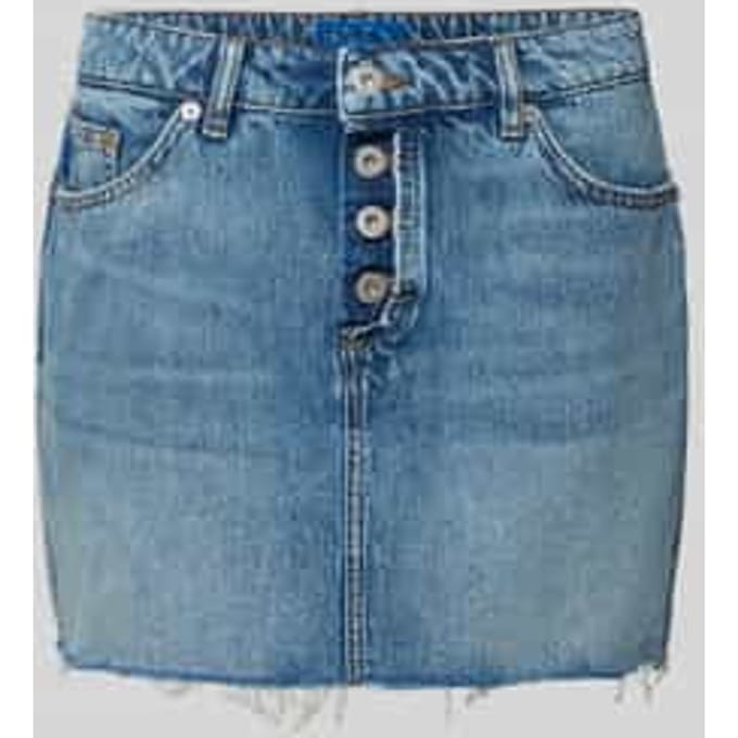 mini-jeansrok van puur katoen model 'GALANIE_1_B'