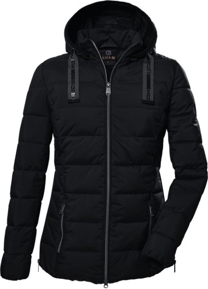 Giga by Killtec Winterjas Jas 41341 zwart padded winterjas 46