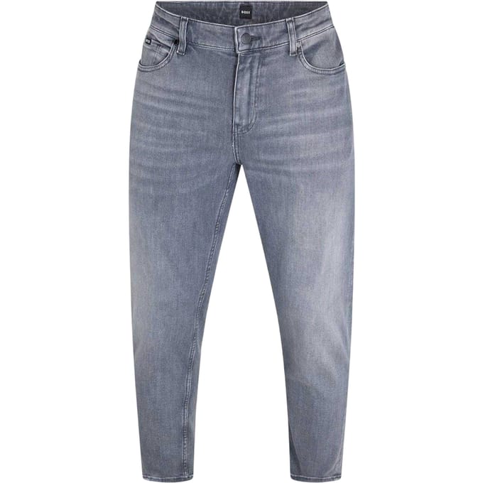 Boss Heren H-Re.Maine Denim Jeans (Medium Grijs)