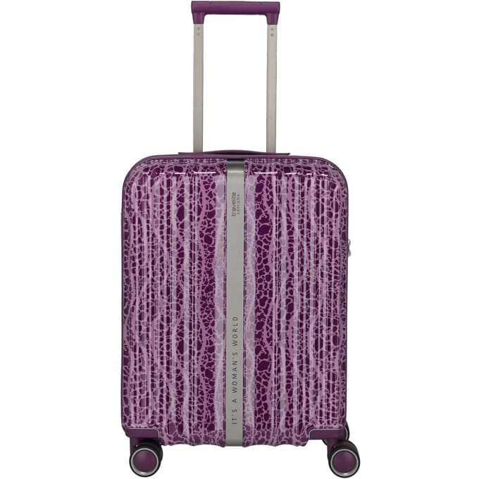 Travelite Lascana Edition 4 wielen Cabinewagen S 50 cm - Harde bagage - TSA slot - plum