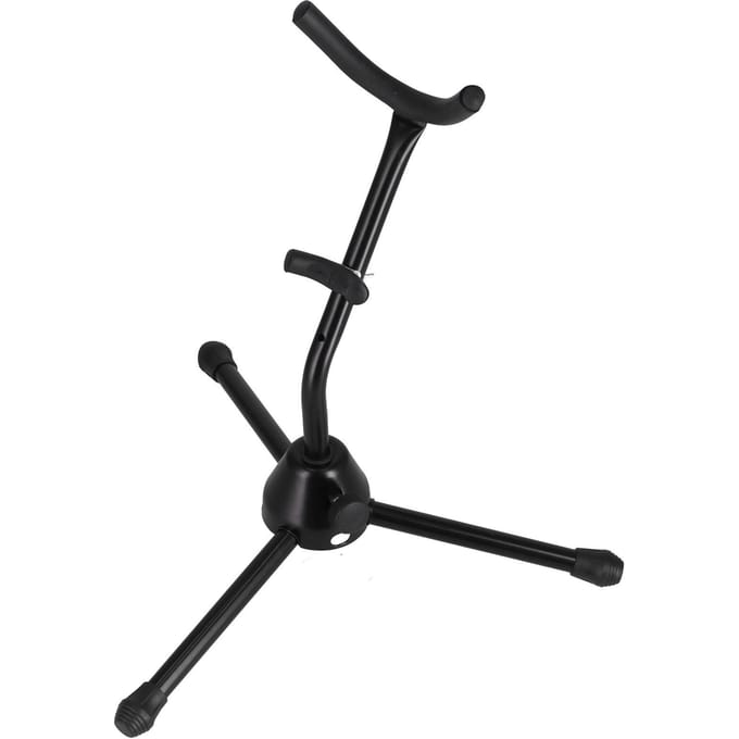 Saxofoon Standaard Metaal Altsax Houder Draagbaar Opvouwbaar Steunrek Instrument Accessoire black