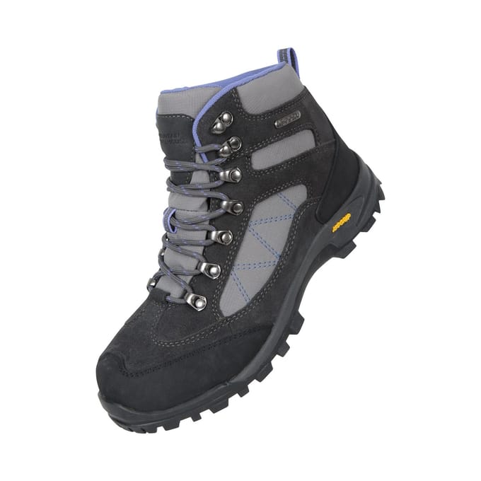 Mountain Warehouse Dames/Dames Storm Suède Waterdichte Wandelschoenen (Grijs)