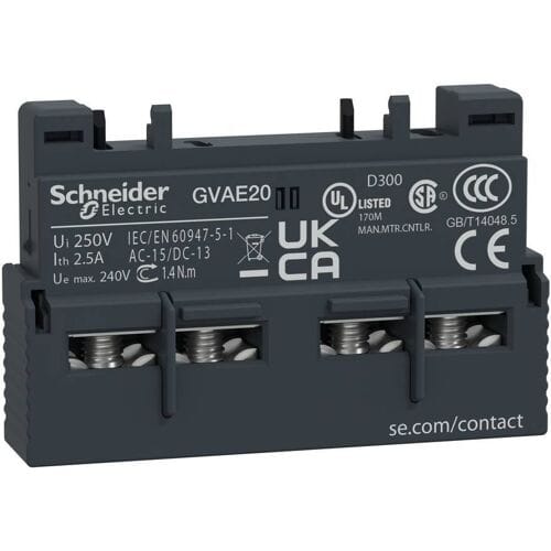 Schneider Electric TeSys Hulpcontactblok - GVAE20 - E2YSS