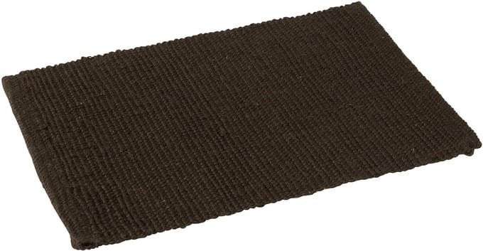 J-Line placemat Rechthoek - jute - donkerbruin