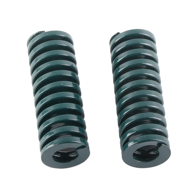 2 stuks Buitendiameter 25 mm Binnendiameter 12,5 mm Zware Belasting Matrijsveer Groen (TH25*70mm) gray