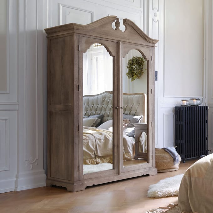 LOBERON Kast Somerset antiekbruin