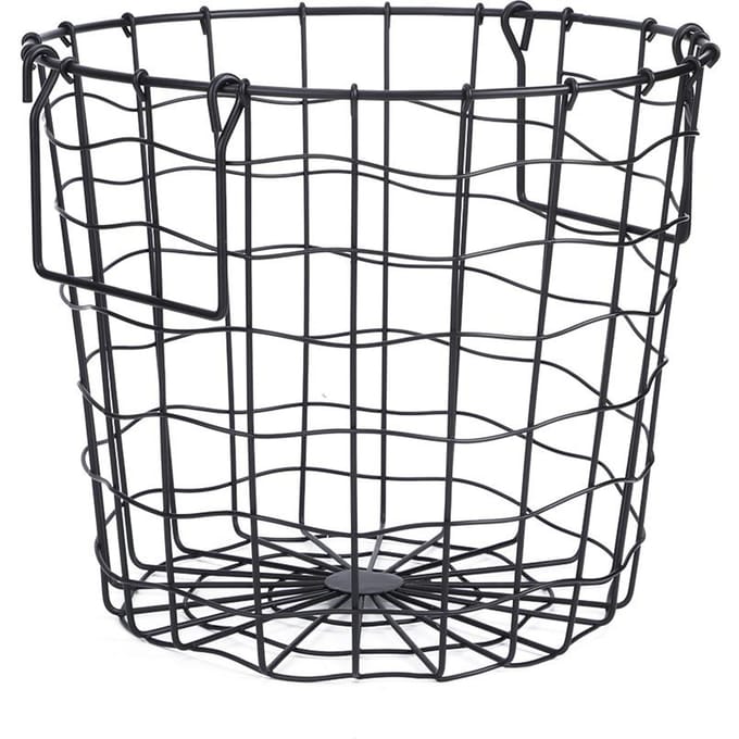 Huishouden Badkamer IJzer Vuile Kleding Wasmand Opberg Houder Organizer gray