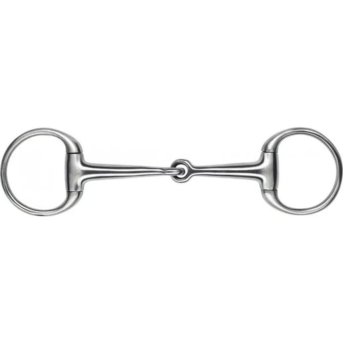 Ringen voor hoofdstelbit van satijn roestvrij staal voor paarden Feeling