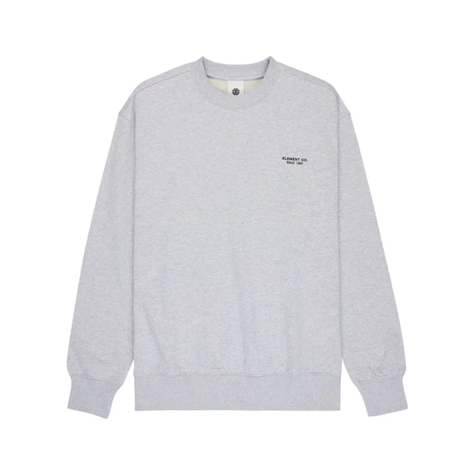 Element Co Emb Sweatshirt Grijs M Man