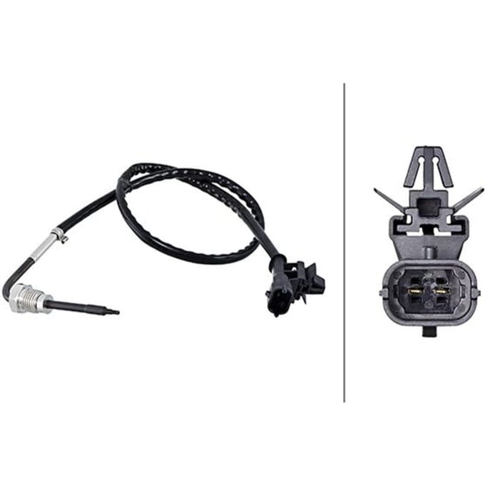 Sensor, uitlaatgastemperatuur HELLA 6PT 358 181-831