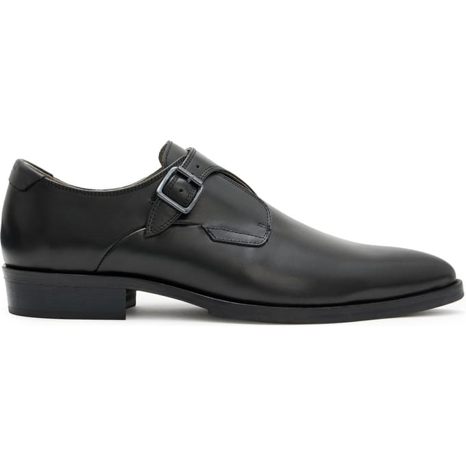 AllSaints Keith Monk Black Taglia: 46 | Mocassini Outlet | Uomo | Nero