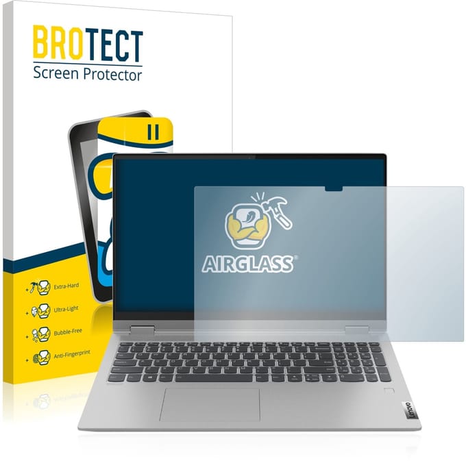 Screenprotector voor Lenovo IdeaPad Flex 5 15" Beschermglas transparant