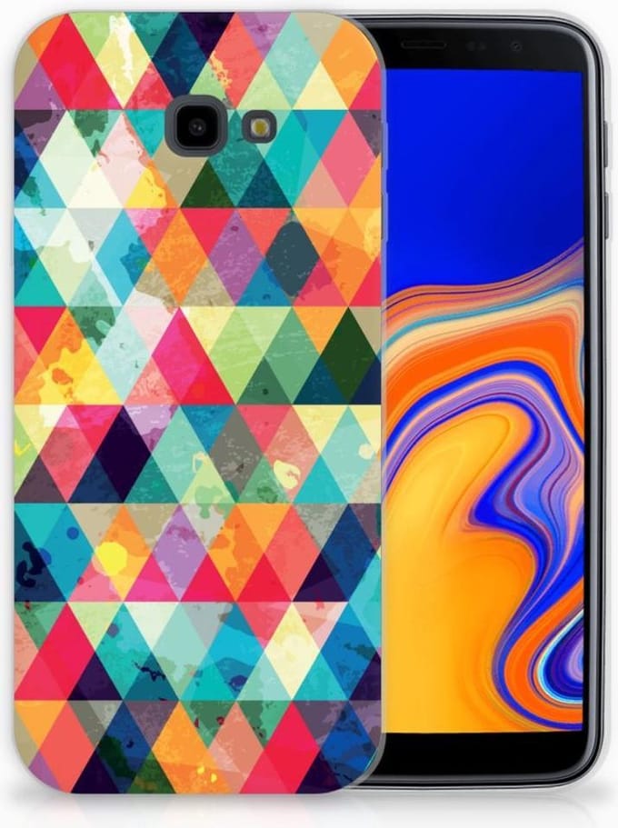 Samsung Galaxy J4 Plus (2018) TPU bumper Geruit