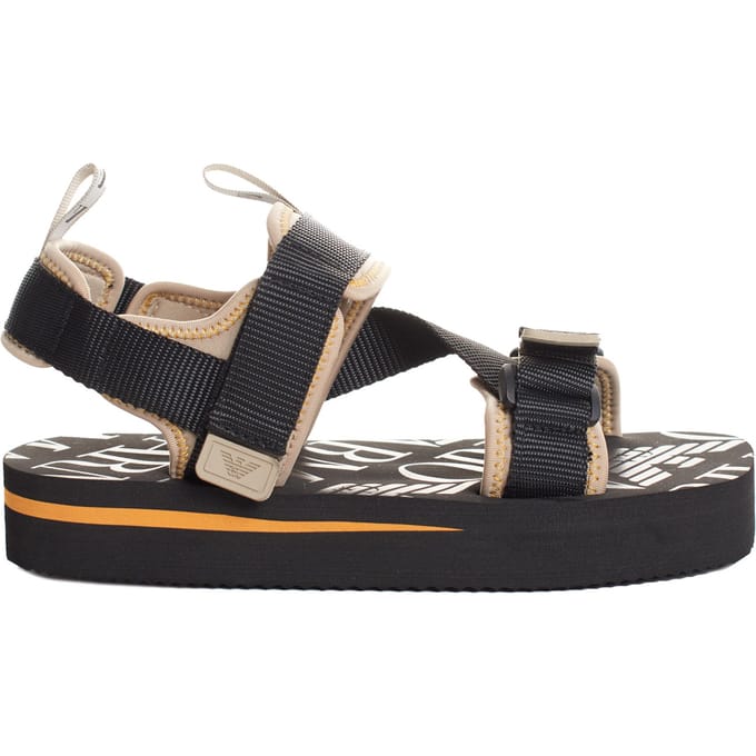 X4P113 heren plateausandalen