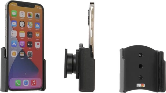 Brodit houder geschikt voor Apple iPhone12 Passieve houder met swivelmount