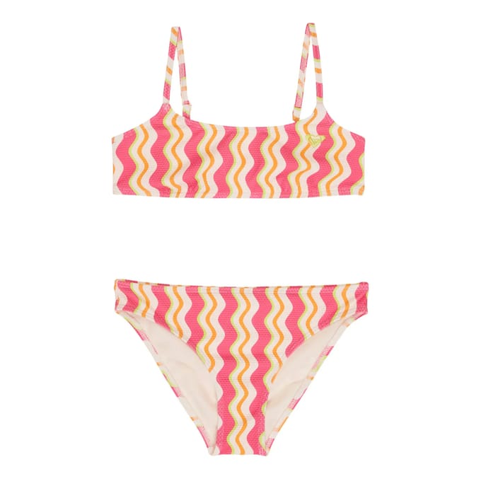 2-delig zwempak voor meisjes Roxy Bold Waves Crop Top