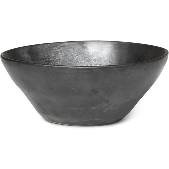 Ferm Living Flow Schaal - groot - zwart