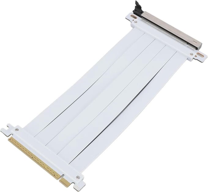 PCIE 5.0 X16 Riser-kabel, PCB 128 Gbps Hoge Snelheid Flexibele GPU-verlengkabeladapter Compatibel met 4.0 3.0 2.0 1.0 (60 cm)