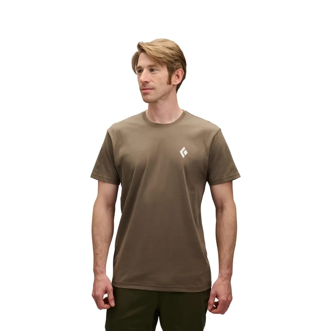 T-shirt Black Diamond Bd Backcountry Stamp