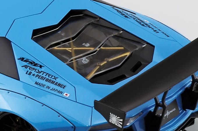 Aoshima Modelbouwpakket Auto - 05989 LB-Works Lamborghini Aventador Ver. 1 Plastic - 1:24 - Modelbouw