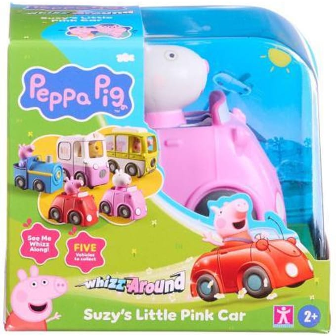 Peppa Pig - Whizz Around Little Vechicle Pink Speelfiguren & personages