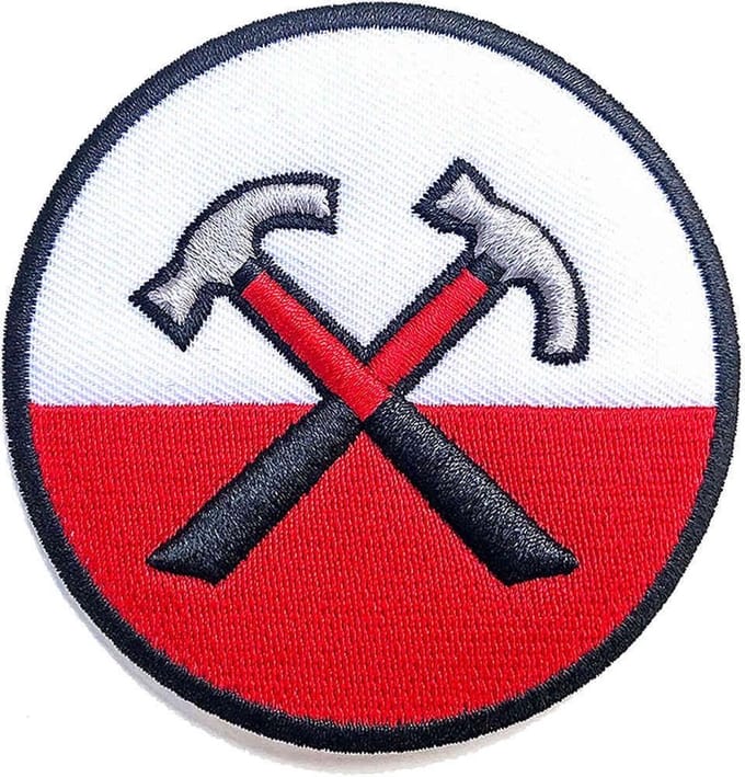 Pink Floyd - The Wall 3D Hammers Circle Patch - Multicolours