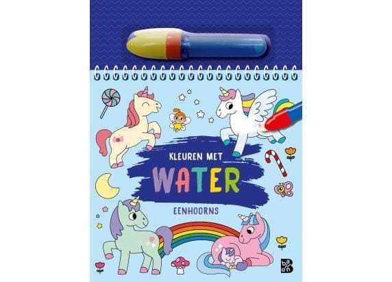 Standaard Uitgeverij Coloring with Water - Unicorns